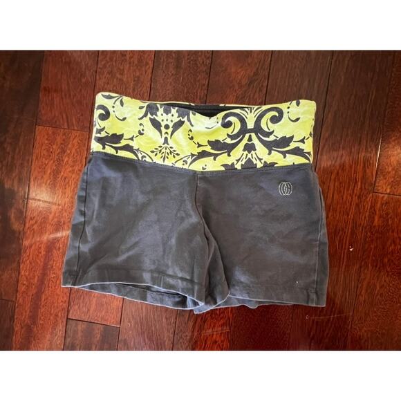 Balance Collection Athletic fitted shorts workout colorful design yoga gym - Picture 1 of 4